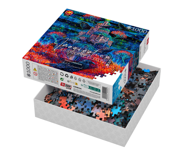 Good Loot Imagination Puzzle: Roch Urbaniak Twierdza Pani Kruków - 100 - 1352593 - zdjęcie 4